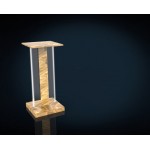 Urnenständer Höhe 50cm, eingelegte Stofffarbe wählbar**